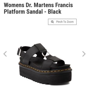 Dr Martens Francis platform sandals